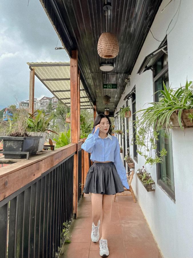 Gao House & Coffee Hotel Sapa Bagian luar foto