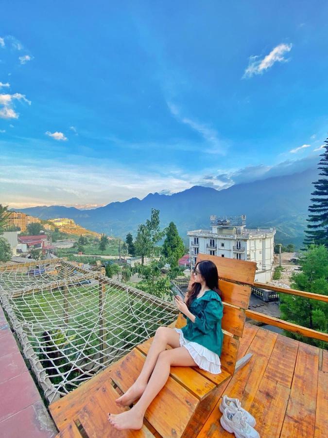 Gao House & Coffee Hotel Sapa Bagian luar foto